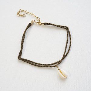 Free People Shell Choker Necklace